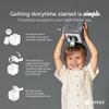 Toniebox 1 Audio Player Roald Dahl Bundle - Listen, Learn, and Play with One Huggable Little Box - Gray view 4