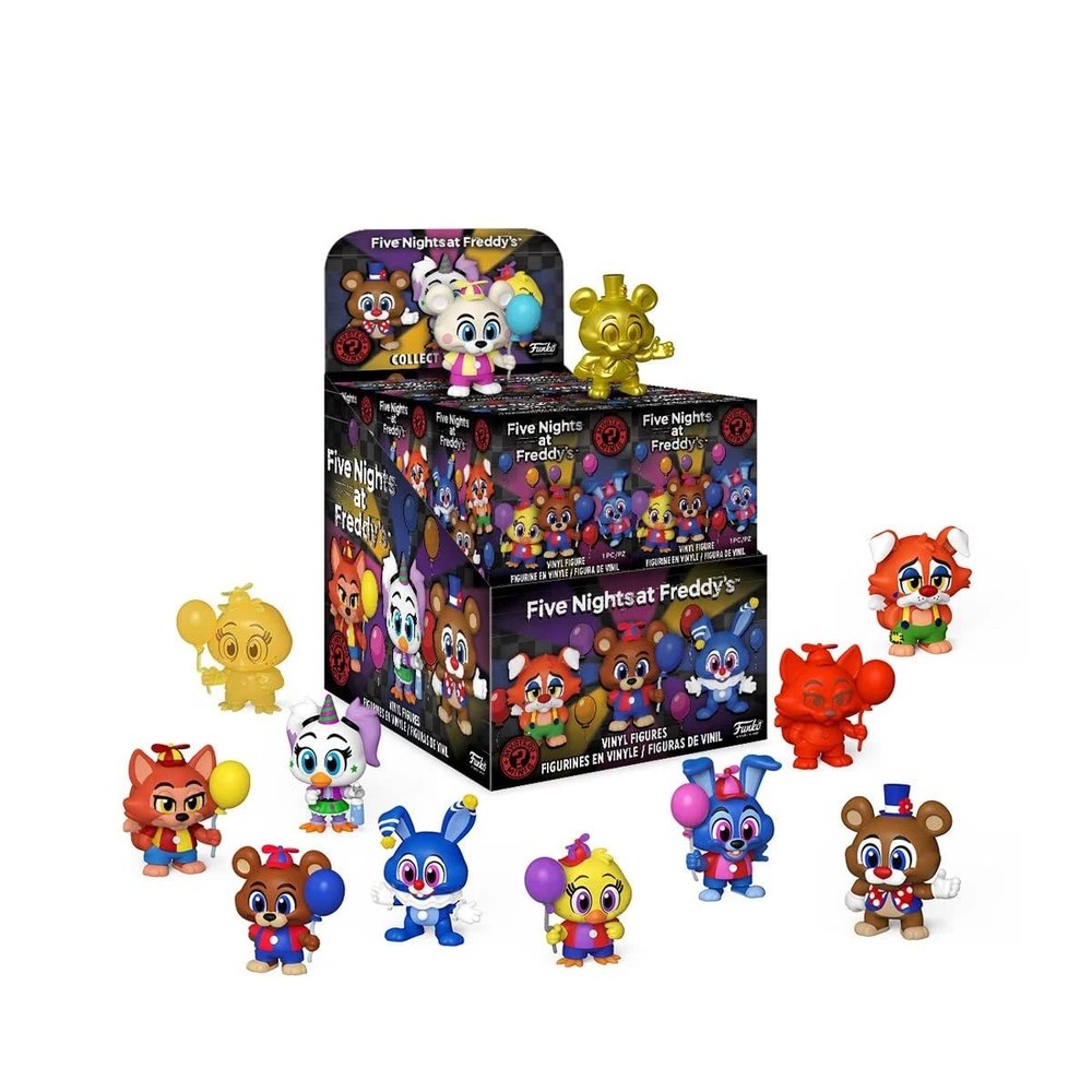 Funko Five Nights at Freddy's Fazbear Circus Mystery Minis Display Case of 12 Figures