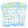 ADELULU Baby Shower Bingo Cards - 24 Guests Blue Newborn Bingo for Baby Shower Party Supplies view 1