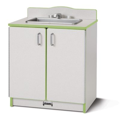 Jonti-Craft Rainbow Accents 2408JCWW130 Culinary Creations Kitchen Sink - Key Lime Green