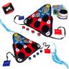TOSS & ROLL NN' Hole Game Set | Portable Cornhole Set for Water or Land | Bean Bag Balls Toss Outdoor Games for All Ages | Outdoor, Indoor, Beach, Backyard, Tailgating, Camping Game view 1
