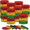 Batiyeer 60 Pcs Black History Month Rubber Bracelets Black History Month Party Favors Juneteenth Party Supply Decorations Silicone Juneteenth Wristbands for Freedom Day June 19th 1865 Goodie Bag view 1