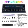 Magnetic Fidget PenCool Fidget ToysGift for Teenage Boys,Figette Toys - Perfect for Stress Relief and Focus - Great Fidget Toy for Adults and Teens - Unique Gift for Boys and Girls view 4
