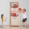 Sosation 2 Pcs Mini Basketball Hoop with 4 Basketball, Sticky Hook, Pump, Indoor No Drilling Basket Ball Hoop Decompress Game for Kid Adult Gift(Classic Style) view 4