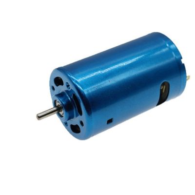 BGNERY Engine Model Ship Model Motor Lithium Electric Saw Motor DIY Toy Motor Hand Drill Motor Smart Car 550 DC Motor 12V 24V High Speed Motor DIY Tools (Color : Blue Shell 550)