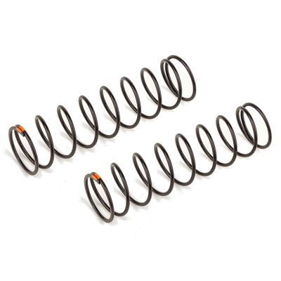 Team Associated Rear Springs V2, Orange, 4.9 lb/in, L86, 9.5T,1.6D, ASC81238