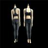 Fremego 1/6 Scale Female Clothes,Stretch Vest Pants Clothes Sports Tank Top Pantyhose Costume Outfit Clothing for 12inch PH TBL JO Female Action Figure Body (Black) view 1