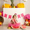 Watermelon First Birthday Crown - One in a Melon Baby 1st Birthday Party Decorations and Supplies view 4