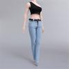 Fremego 1/6 Scale Female Clothes,Tank Top Jeans Clothes Vest Shorts Pants Trousers Costume Outfit Clothing for 12inch Female Action Figure Body (Vest + Jeans Pants 1) view 2