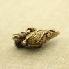 1Pcs Brass Retro Copper Copper Text Play Corn Antique Small Pendant Box Bag Pendant Copper Money Hand Piece Old Object() view 4