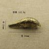 1Pcs   Brass Big Peasant Creative Pure Copper Ornaments Antique Toys Hand Piece Playing Process() view 3