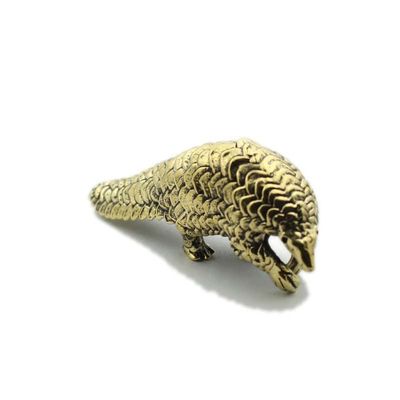 1Pcs   Brass Big Peasant Creative Pure Copper Ornaments Antique Toys Hand Piece Playing Process()