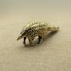 1Pcs   Brass Big Peasant Creative Pure Copper Ornaments Antique Toys Hand Piece Playing Process() view 4