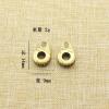 1Pcs   DIYBrass Bracelet Accessories Jewelry Accessories Fortune Buckle Running Rivers and Lakes Antiques Play DIY Beads Beads() view 3