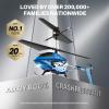 SYMA Remote Control Helicopter, S107H-E RC Helicopter with One Key take Off/Landing, High & Low Speed and Durable Alloy Design, Gift Toy for Kids and Beginners view 2