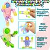 Eerrhhaq 20 Pcs Funny Sensory Fidget Toys,Transformable Chain Robot Finger Toy,Stress Relief Fingertip Gyro Toys for Party Favors,Gifts,Classroom Supplies Prizes view 3