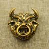 1Pcs Personality Creative Cow Cattle Magic King Money Buckle Brass Retro() view 2