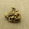 1Pcs Personality Creative Cow Cattle Magic King Money Buckle Brass Retro() view 4