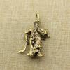 1Pcs   Brass Wu Fortune Gongguan Public Guan Yuguan Second Master Pendant Ancient Play to Place The Antique Copper Ornaments() view 2