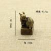1Pcs   Bronze Meihua Seal Antique Bronze Antique Play Play Hand Puts Office Desk Table Copper Ornaments() view 3
