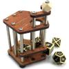 C4Labs DND Dice Jail | Metal Bars | Cage for Bad Dice | Prison | Fits Full Set of Dice (Gunstock/Steel) view 1