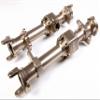 GTBRacing Metal Front Rear Axle Housing Set Fit Kyosho Mad Force Kruiser FO-XX Mad Crusher New USA-1 Upgrade Part (Titanium) view 1