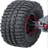 DJX 4pcs 12mm Aluminum Wheel Hex Hub Adapter Accessories Wheel Extension for 1/10 RC Crawler 1.9inch or 2.2inch Wheel Rim TRX4 Axial SCX10 D901(Black 12mm) view 4