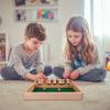 GOTHINK Shut The Box - Table Math Game with 12 Inch Wooden Board for Adults & Kids - 12 Spots Dice Game with 2+ Player Games, Includes 2 Dice, Ideal for Game Night, Travel, Classroom - (Ages 6+) view 2