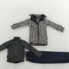 1/6th Soldier Clothes Suit Coat+Jeans Model for 12" Figure view 1