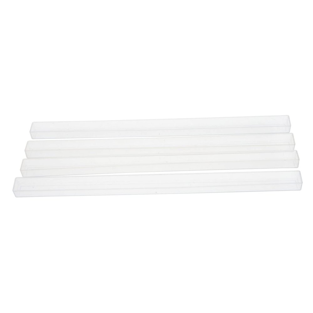 SHOWERORO Mini Mahjong Tile Holder Rack 9.84 Inch Clear Portable Stand with Anti-Falling Design for Hands-Free Comfortable Gameplay