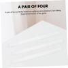 SHOWERORO Mini Mahjong Tile Holder Rack 9.84 Inch Clear Portable Stand with Anti-Falling Design for Hands-Free Comfortable Gameplay view 2