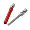 2pcs RC1:10 Driven Bone for Jeep Wrangler Ghost Red view 2