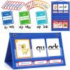 Torlam Blends & Digraphs Pocket Chart, Onset Rime Phonics Games Sight Word Flash Cards, Educational Spelling Reading Learning Blending Board, Elementary Kindergarten Classroom Teachers Must Haves view 1
