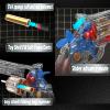 FESVASDEE Clear Housing Toy Revolver Foam Blaster with Elite Soft Foam Darts for Nerf Guns Toys Gun Set for Kids Ages 5 6 7 8 Medium view 4