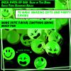 Deekin 300 Pack Bouncy Balls Bulk Glow in the Dark Smile Face 1 Inch Mini High Bounce Bouncy Balls 3 Facial Styles for Kids Teens Party Birthday Favors Goodie Gift Bag Fillers view 2
