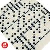 GOTHINK Portable Double 6 Dominos Set for Adults with Storage Box 28 Tiles Dominoes Set for Holiday Travel Game - Classic Tabletop Board Games Durable, Travel-Friendly, and Easy to Read Tiles view 4