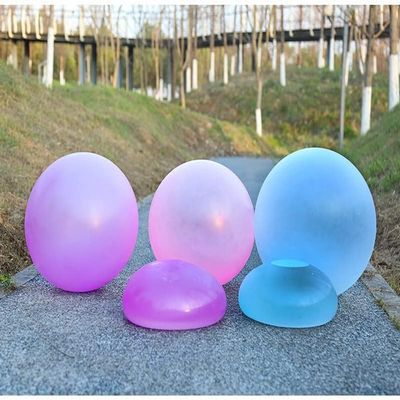 36'' Water Filled Bubble Ball Inflating Funny Jelly Bubble Balloon Ball Blowing TPR Ball Creative Water Injection Bubble Ball Beach Ball for Indoor Outdoor Party