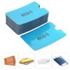 100 Pcs Card Blocking Sleeves Lightweight Compact Design Anti Scan Theft Magnetic Card Holder Your from Identity Theft Skiming (Blue) view 3