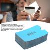 100 Pcs Card Blocking Sleeves Lightweight Compact Design Anti Scan Theft Magnetic Card Holder Your from Identity Theft Skiming (Blue) view 4