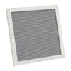 Flash Furniture Gracie Felt Letter Board with Wooden Frame, 389 PP Letters Including Numbers, Symbols and Icons, Canvas Carrying Case, 10x10, White Wash/Gray Felt view 1