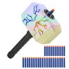 Dart-Blasting Hammer Toys Guns with Light -Toys for 6+ Year Old Boys,Kids Roleplay Toy Thunder Mjolnir Includes 30 Darts Gift for Boys & Girls Shooting Game Toy view 2