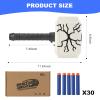 Dart-Blasting Hammer Toys Guns with Light -Toys for 6+ Year Old Boys,Kids Roleplay Toy Thunder Mjolnir Includes 30 Darts Gift for Boys & Girls Shooting Game Toy view 4