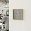 Flash Furniture Gracie Felt Letter Board with Wooden Frame, 389 PP Letters Including Numbers, Symbols and Icons, Canvas Carrying Case, 10x10, Weathered Wood/Gray Felt view 4