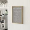 Flash Furniture Gracie Felt Letter Board with Wooden Frame, 389 PP Letters Including Numbers, Symbols and Icons, Canvas Carrying Case, 12x17, Weathered Wood/Gray Felt view 4