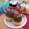 University of Chicago Maroons Logo Cupcake Picks Toppers Decoration Set of 6 view 4
