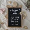 Flash Furniture Gracie Felt Letter Board with Wooden Frame, 389 PP Letters Including Numbers, Symbols and Icons, Canvas Carrying Case, 12x17, Torched Wood/Black Felt view 2