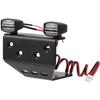 HobbyMarking RC Aluminum Front Skid Bumper w/Lighting for Tamiya WR-02 WR-02CB WR-02G GF-01 Chassis Wild Willy 2 / Comical Grasshopper Off-Road Car Upgrade Parts view 1