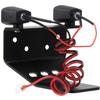 HobbyMarking RC Aluminum Front Skid Bumper w/Lighting for Tamiya WR-02 WR-02CB WR-02G GF-01 Chassis Wild Willy 2 / Comical Grasshopper Off-Road Car Upgrade Parts view 3
