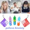 amicbng 130 Pcs Pop Keychain Party Favors ,Mini Pop Keychain It Fidget Toy Bulk Stocking Pinata Stuffers Birthday Carnival Treasure Classroom Prizes Toddler Toys Fidget Pack Stress Relief Toys (130) view 4