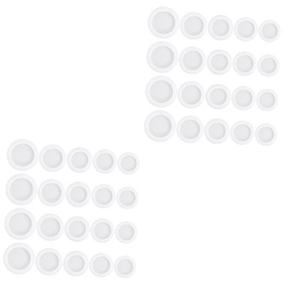 ibasenice 40pcs Piggy Bank Plugs Saving Box Stoppers Bank Stopper Covers Money Box Plugs